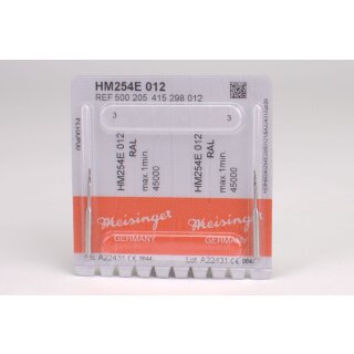 Knochenfräser HM 254E 012 Wstl 2St