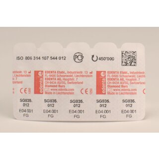 Diamant FG SG 835.012 5St