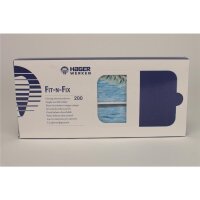 Fit-N-Fix Serviettenh. floral-blau 200St