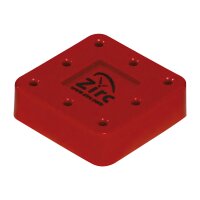 Bur Block  8-Loch rot magnetisch St