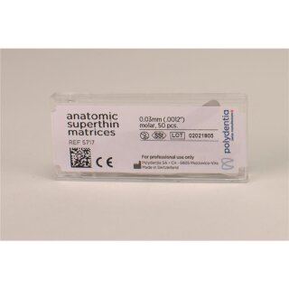 Matrizen Superdünn 0,03mm 5717 50St