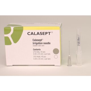 CALASEPT Spülkanüle 27G grau 25St