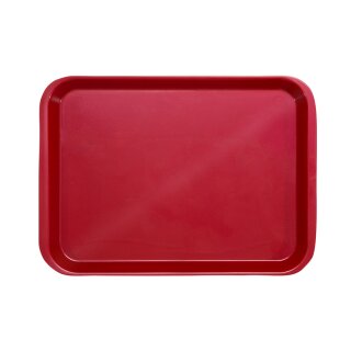 Behandlungstray o. Eint. rot St