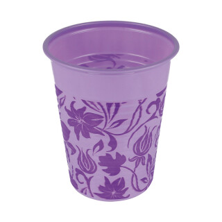 MONOART Trinkb.Flower lila 180ml 1000St