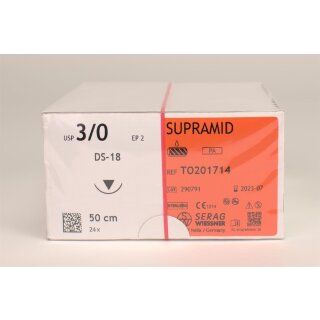 Supramid schwarz DS-18 EP3,0 2Dtz