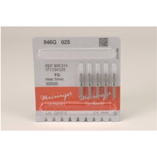 Diamant FG 846 G 025  5St