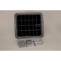 Materialwanne komplett grau St