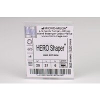 Hero Shaper 21mm Gr.25 6% 6St
