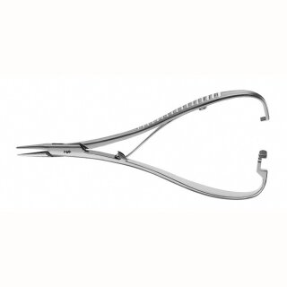 Gummiligaturringfasszange 145mm gerieft