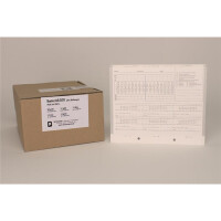 Karteimappe A5/D70 weiß o.Heftzung.100St