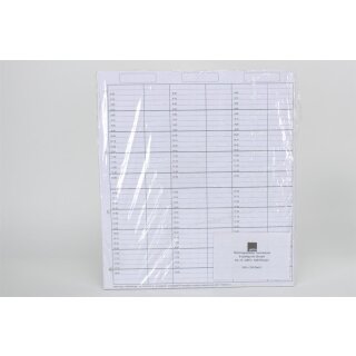 Terminblatt normal 6Sp. 8-18uhr 50St