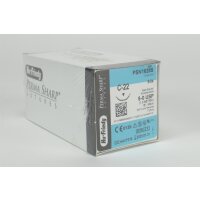 Nahtmaterial Seide 5-0/C-22 Dtz