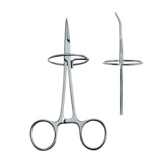 Kronenhaltezange 12,5cm gebogen St