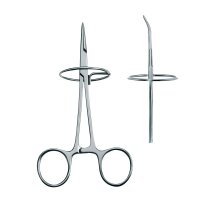 Kronenhaltezange 12,5cm gebogen St