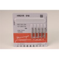 HM Fissurenbohrer 21 R 018 Wst 5St