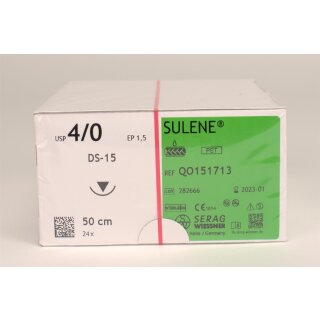 Sulene grün 4/0 DS-15 EP1,5  2Dtz