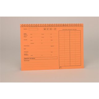 Karteikarten A5-orange 025 200St