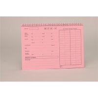Karteikarten A5-rosa 025 200St