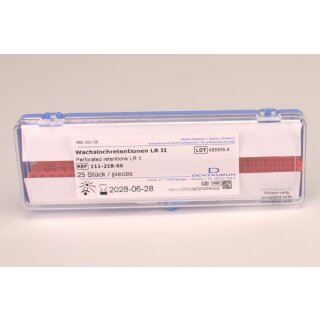 Wachslochretentionen LR2 25St