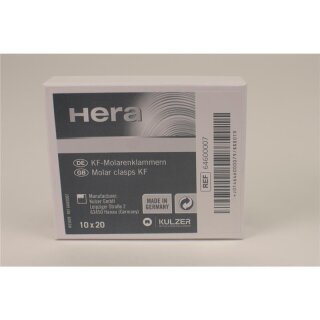 KF-Molarenklammern 10x20St
