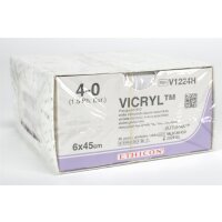 Vicryl violett 4-0/1,5 6x0,45 3Dtz