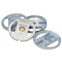 Montageplatte-Zink Dentatus  2St