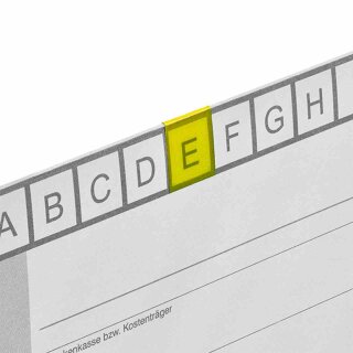 ABC-Signal-Etiketten gelb 1000St