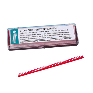 Lochretentionen m.Abschlusslei.25St