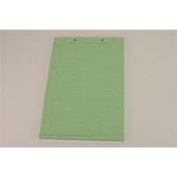 Krankenblatt M1 grün kopfgel. 100St