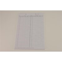 Krankenblatt C2 weiß kopfgel.100St