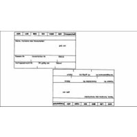 Anschriftblatt weiß Edv -Kv- 50St