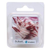 Pic Brush Ersatzbürsten bordeaux  25St