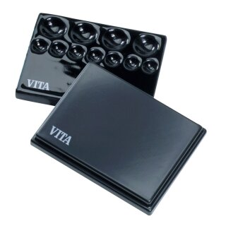 Anmischplatte schwarz 8,5x11cm St