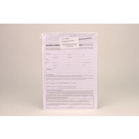 Anmeldebogen + Anamnese 2-Seitig Bl