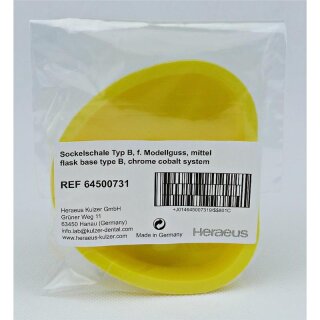 Dublierküvette Typ B Sockelschale St