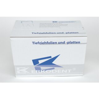 Erkodur 0,6/125x125 klar m. UZF 100St