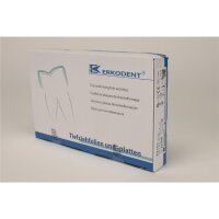 Erkodur 0,8/125x125 klar m. UZF 20St