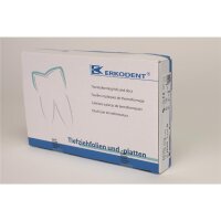 Erkodur 1,0/125x125 klar m. UZF 20St