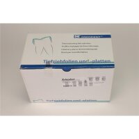 Erkodur 1,0/125x125 klar m. UZF 100St