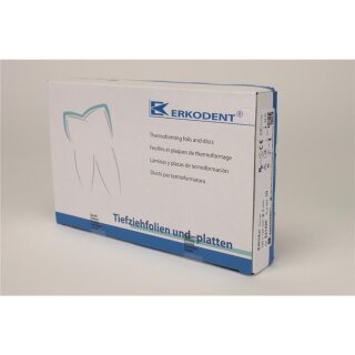 Erkodur 2,0/125x125 klar m. UZF 10St