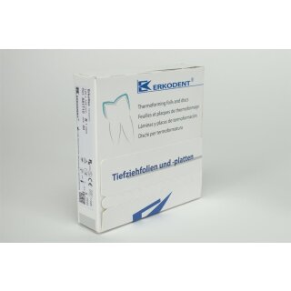 Erkoflex 1,0/125x125mm transpa  20St
