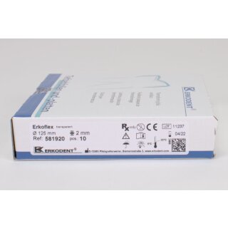 Erkoflex 2,0/125mm transpa 10St