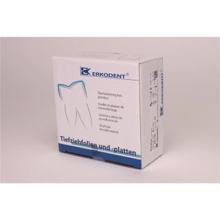 Erkoflex 4,0/125x125mm transpa 10St