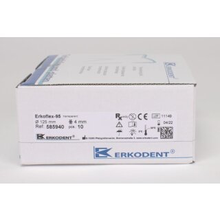 Erkoflex-95 4,0/125mm transpa 10St