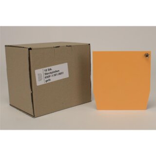 AS-Steckplatten safrangelb 10St