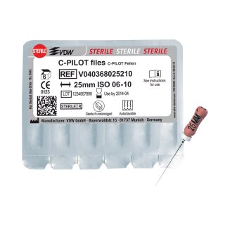 C-Pilot Feilen steril 015 25mm 6St