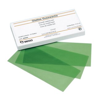 Gusswachs glatt 0,40 15St