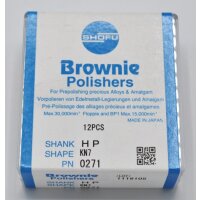 Brownie Polierer KN 7 ISO 125 Hst  12St