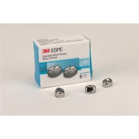 Edelstahlkronen DLL2 5St