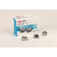 Edelstahlkronen DLR6 5St